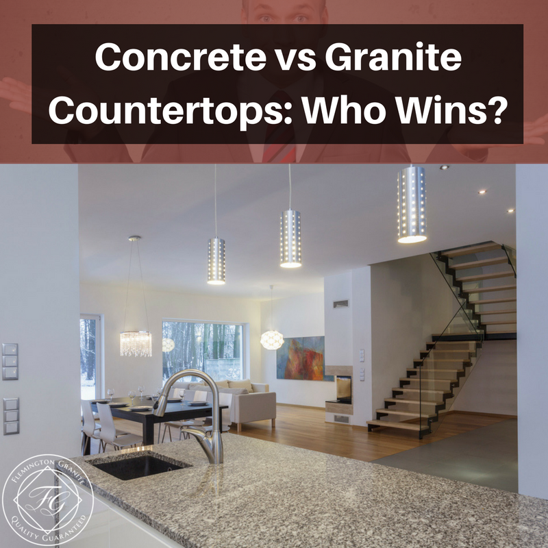 Concrete Vs Granite Countertops Who Wins
