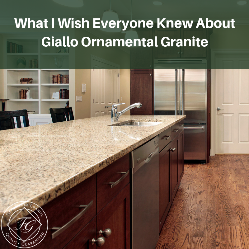 What I Wish Everyone Knew About Giallo Ornamental Granite