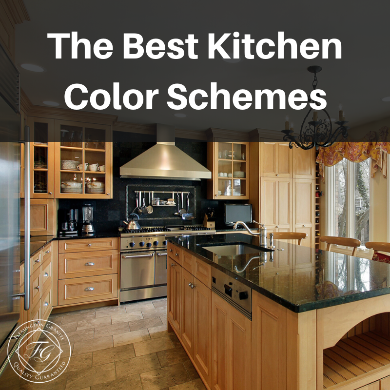 The Best Kitchen Color Schemes Flemington Granite